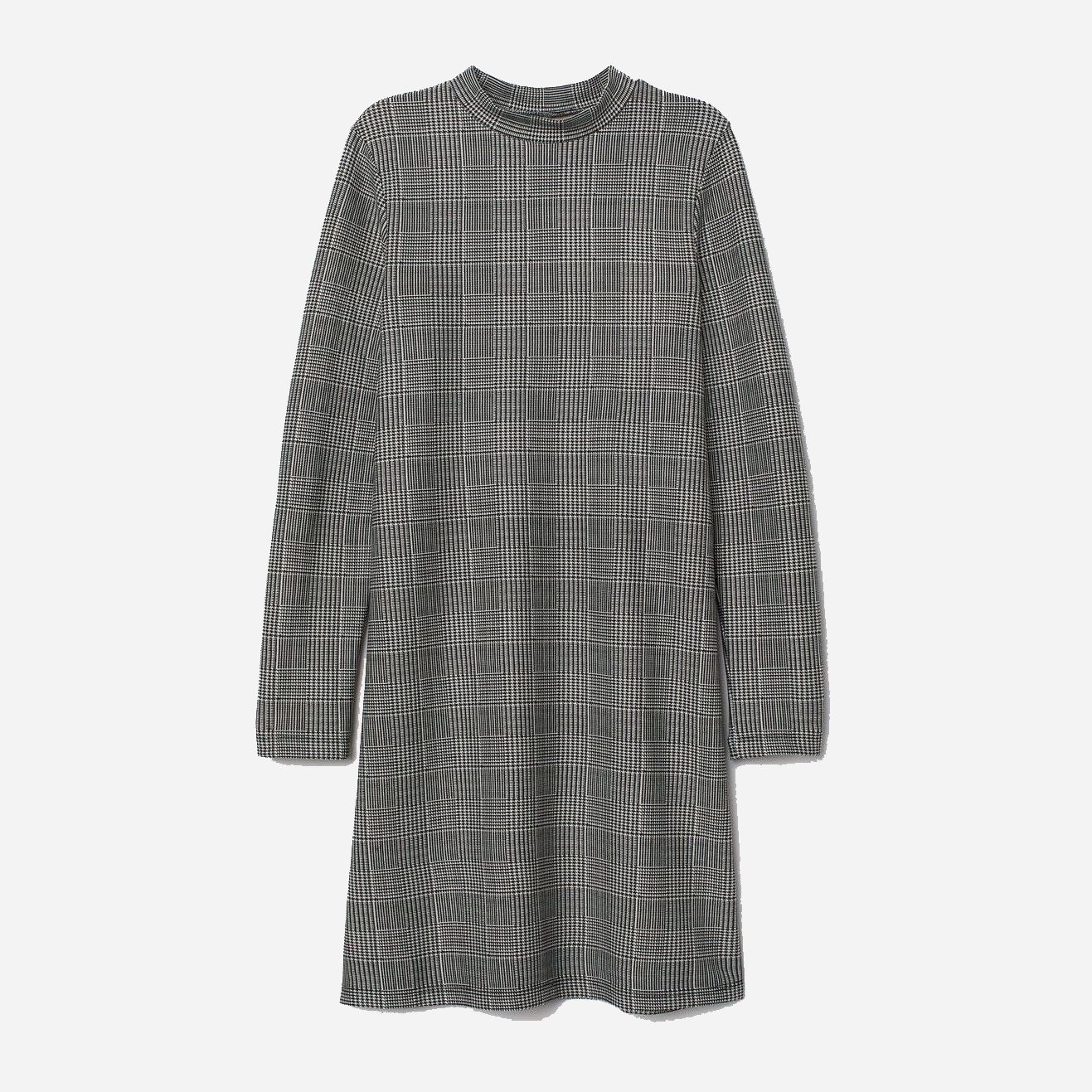 

Платье H&M 0750961  Черное с белым, Платье H&M 0750961 34 Черное с белым