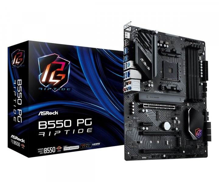 

Материнська плата ASRock B550 PG Riptide