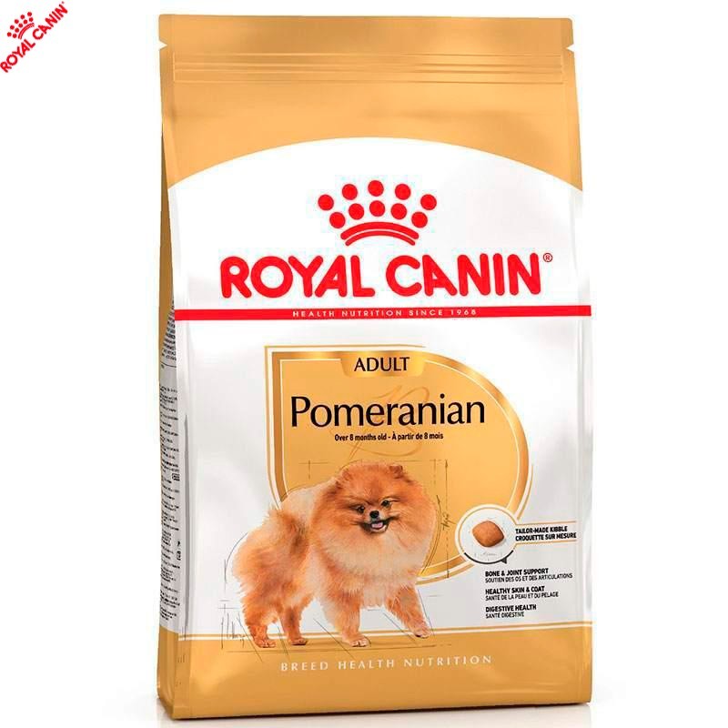 

Сухой полнорационный корм Royal Canin Pomeranian Adult - сухой корм для померанских шпицов от 8 мес., 1.5 кг (1255005)