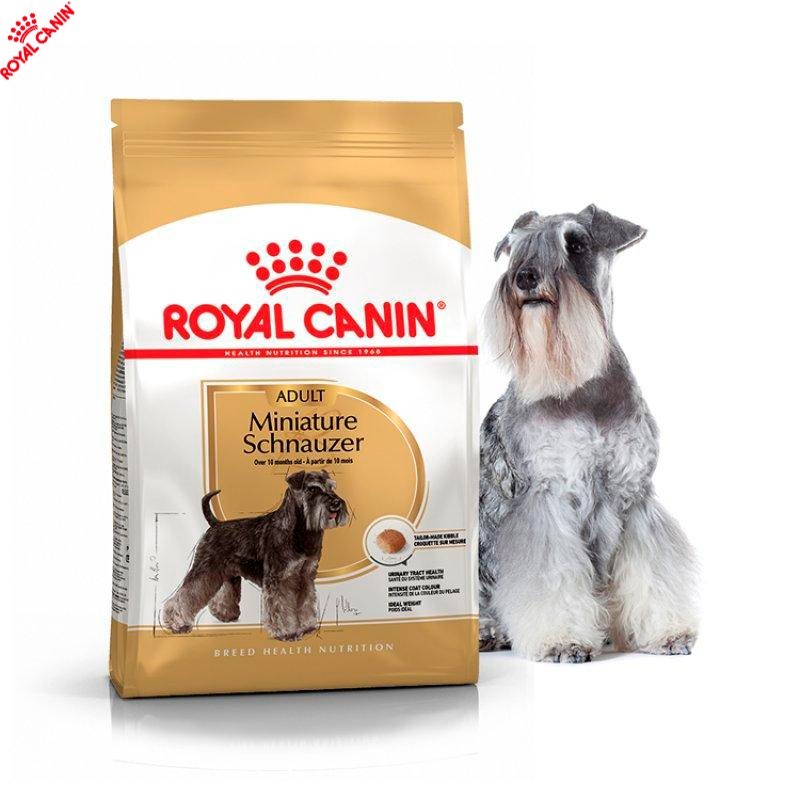 

Сухой полнорационный корм Royal Canin Miniature Schnauzer Adult - сухой корм для цвергшнауцеров от 10 мес. 7.5 кг (2220030)