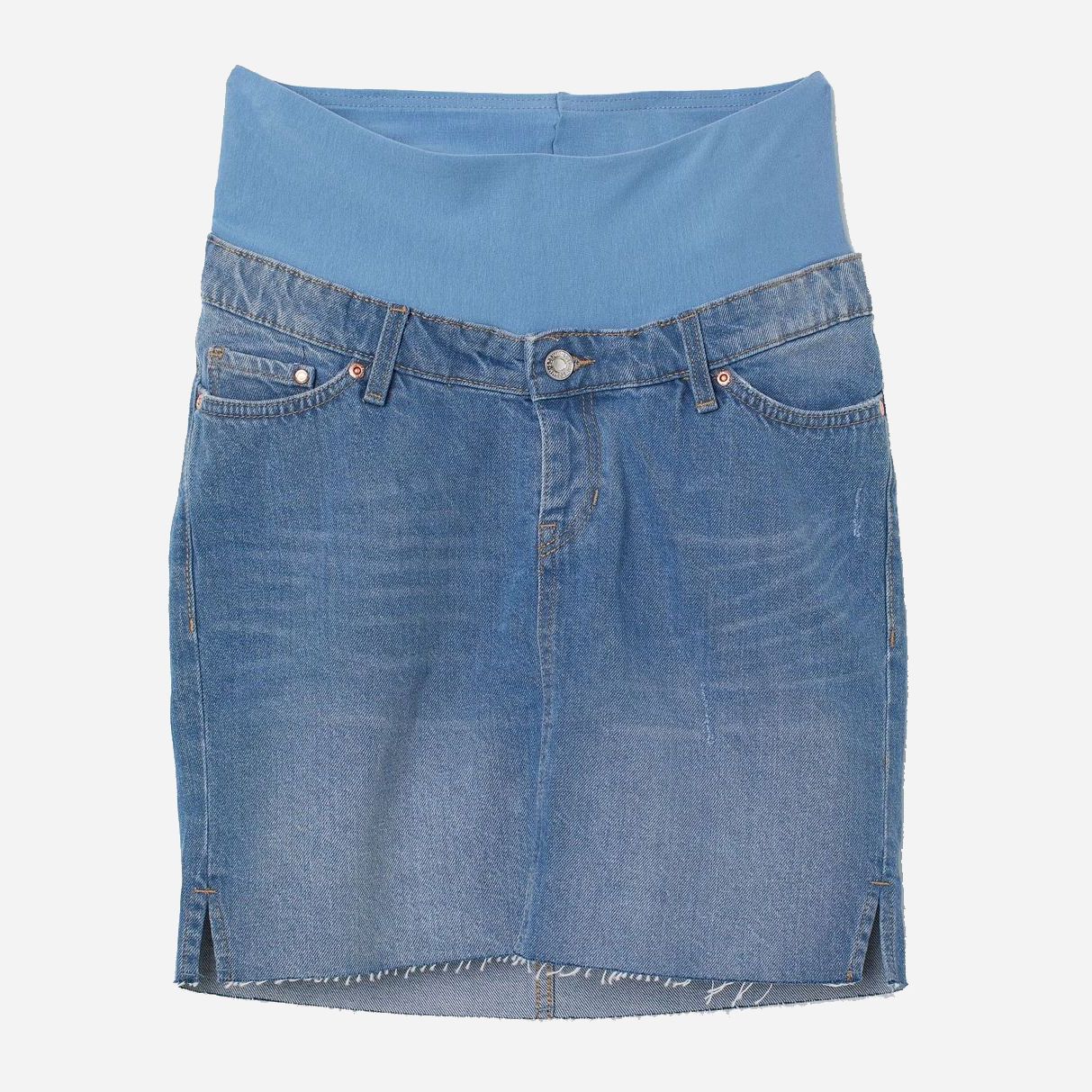 

Юбка джинсовая для беременных H&M 0726362  Темно-голубая, Юбка джинсовая для беременных H&M 0726362 44 Темно-голубая