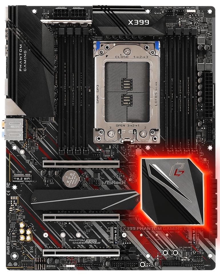 

Материнcкая плата ASRock X399 PHANTOM GAMING (X399_PHANTOM_GAMING_6)