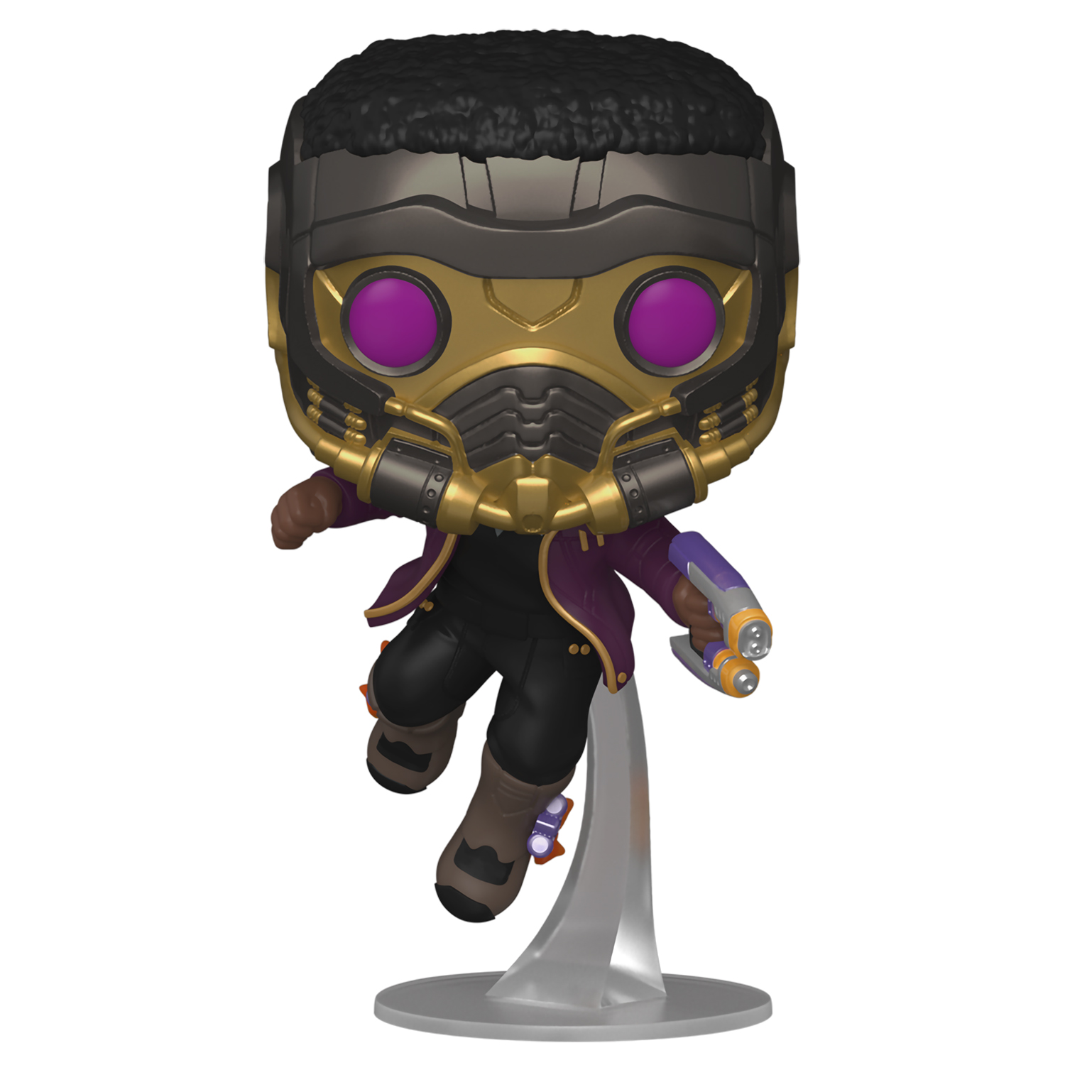 

Коллекционная фигурка Funko POP! Bobble Marvel What If T'Challa Star-Lord (FUN25491799) (FUN25491799)