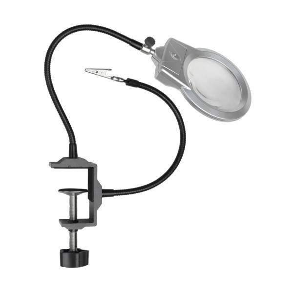 

Держатель "Третья рука" Magnifier MG186, увел.- 4Х , диам.- 90мм с Led