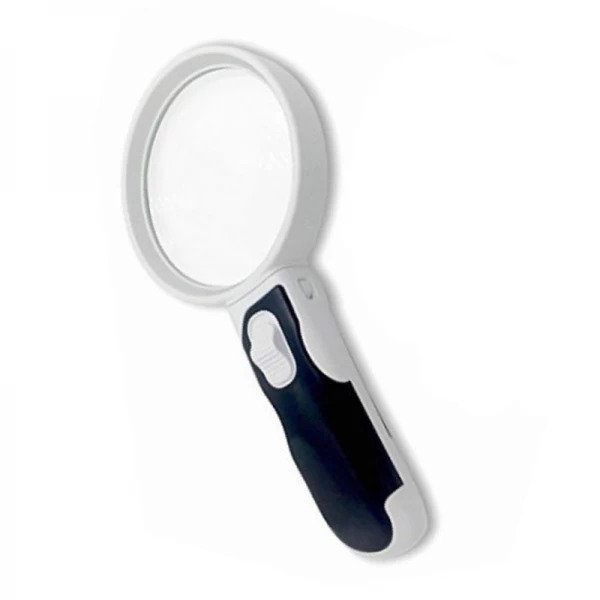 

Ручная лупа Magnifier MG77390A, увел.- 2.5Х, диам.- 90мм с Led