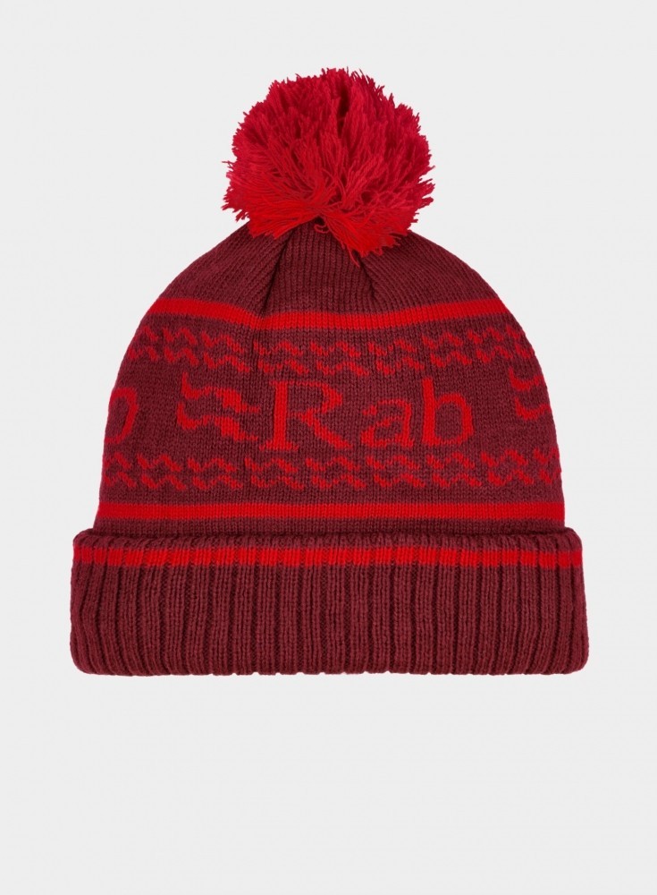 

Шапка Rab Rock Bobble красная