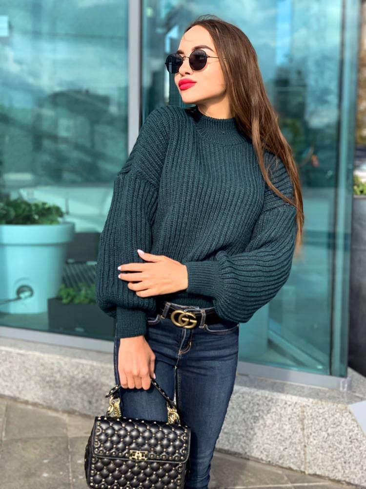 

Fashions • Свитер женскии оверсаи з Лина Fashions 42- бутылка (859, Fashions • Свитер женскии оверсаи з Лина Fashions 42-46 бутылка (859)