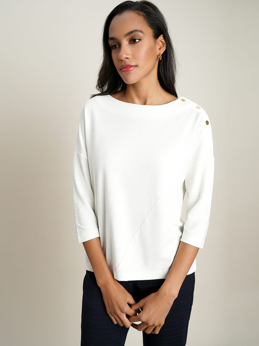

Блузка O'STIN Casual LT1Y49-02  Молочная, Блузка O'STIN Casual LT1Y49-02 S Молочная