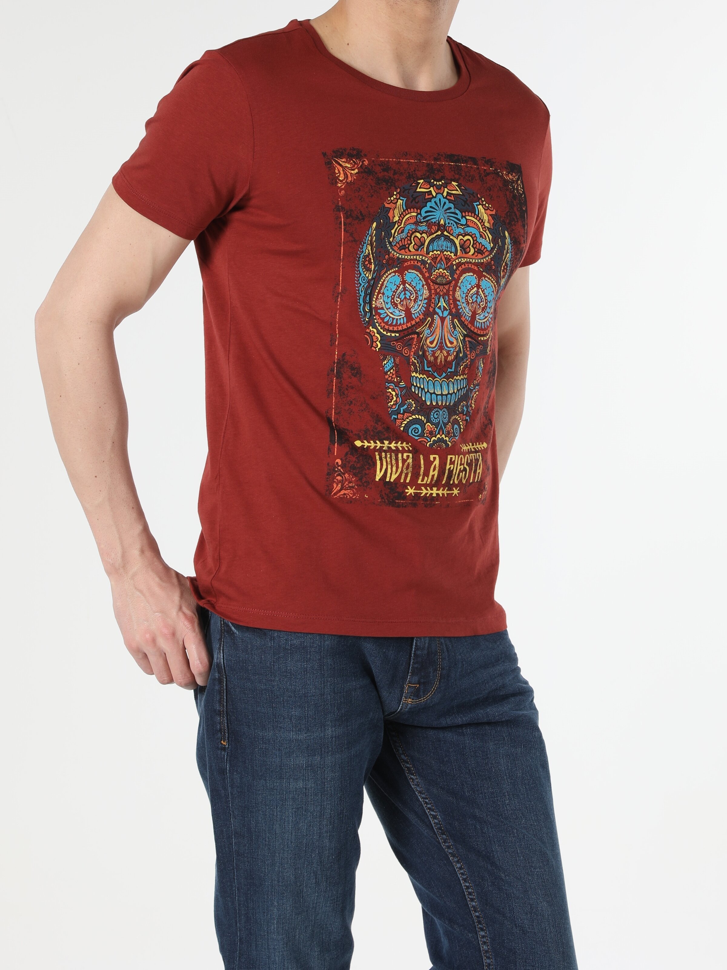

Футболка Colin's CL1056464 XXL Cinnamon