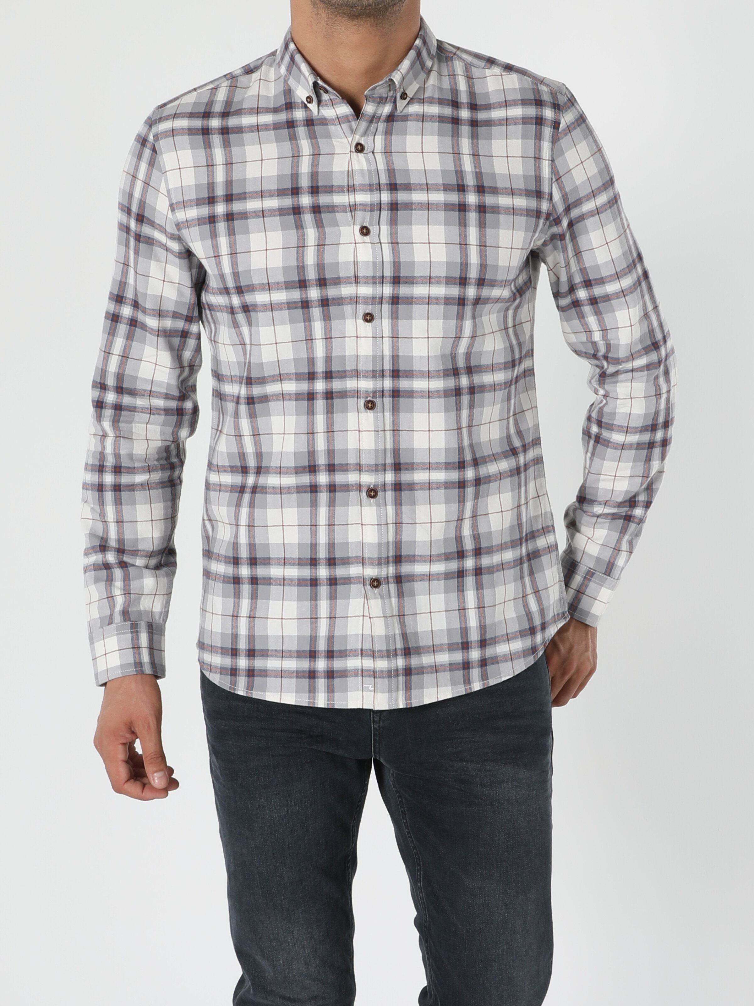

Рубашка Colin's CL1056520  Gray, Рубашка Colin's CL1056520 M Gray