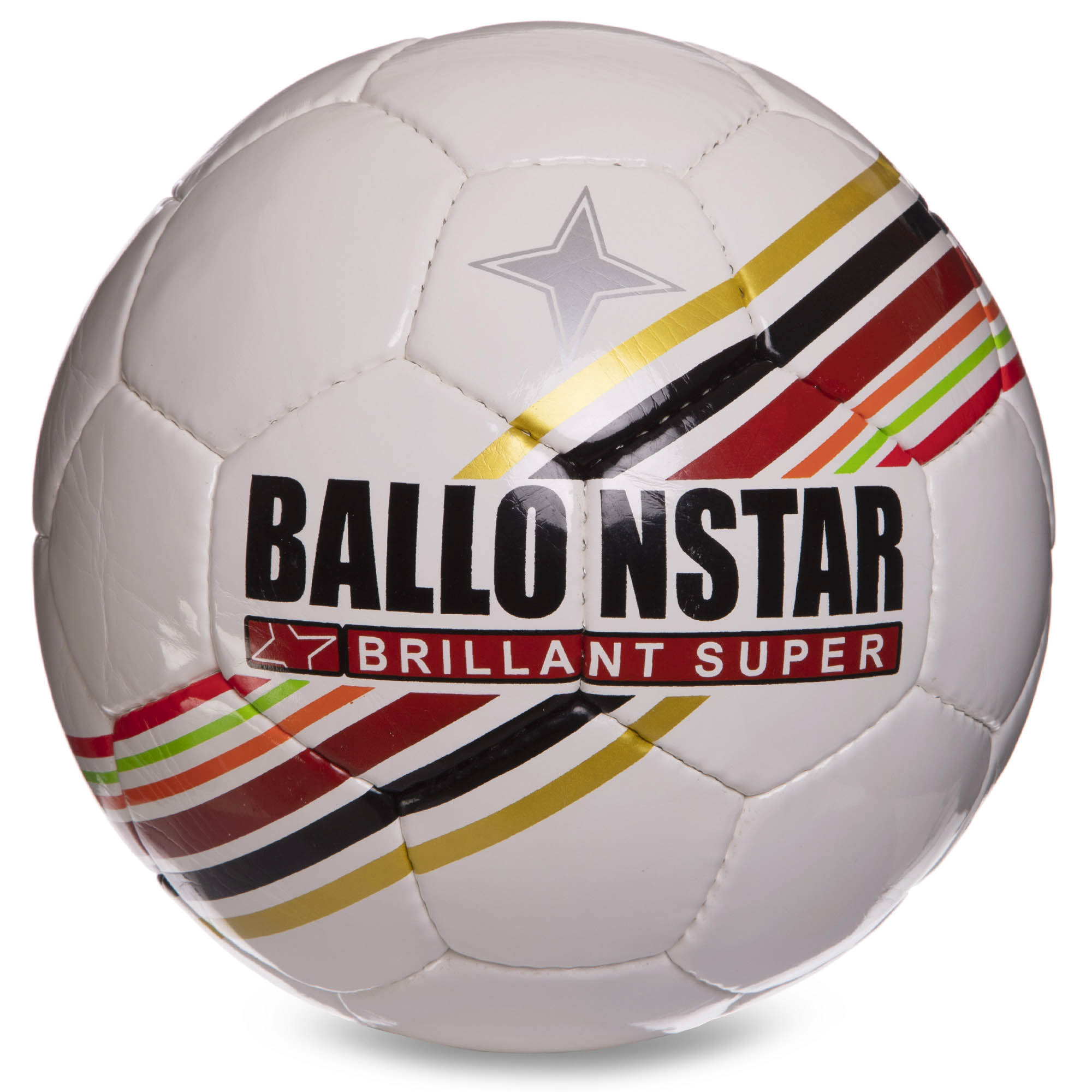 

Мяч футбольный BALLONSTAR BRILLANT SUPER FB-5415-3 №5 PU