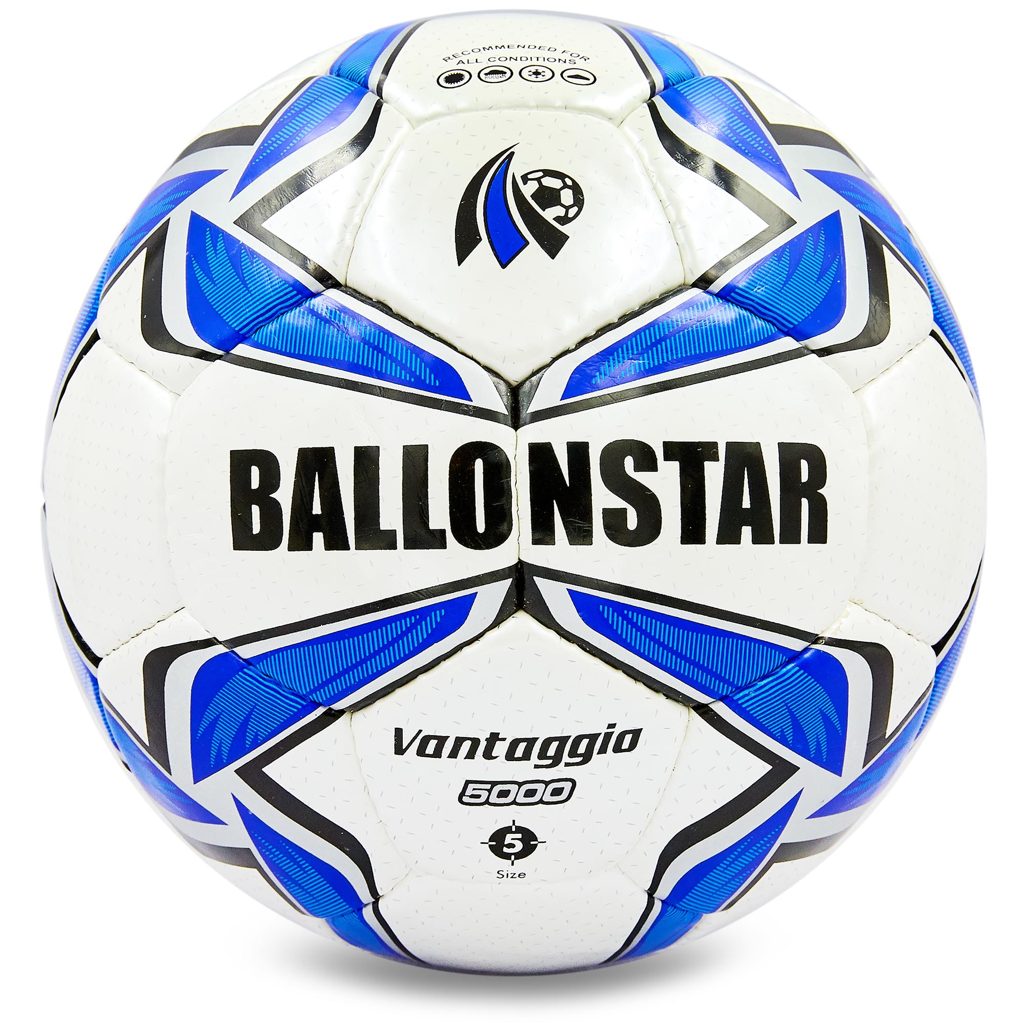 

Мяч футбольный BALLONSTAR Vantaggio 5000 FB-5414-3 №5 PU