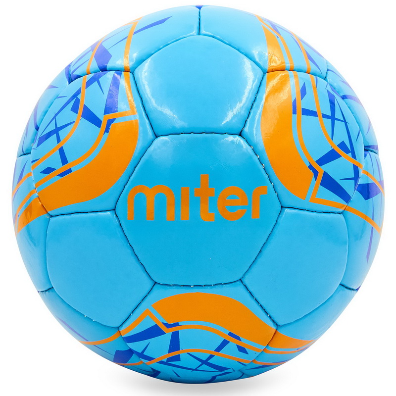 

Мяч футбольный MITER FB-6762-3 №5 PU синий