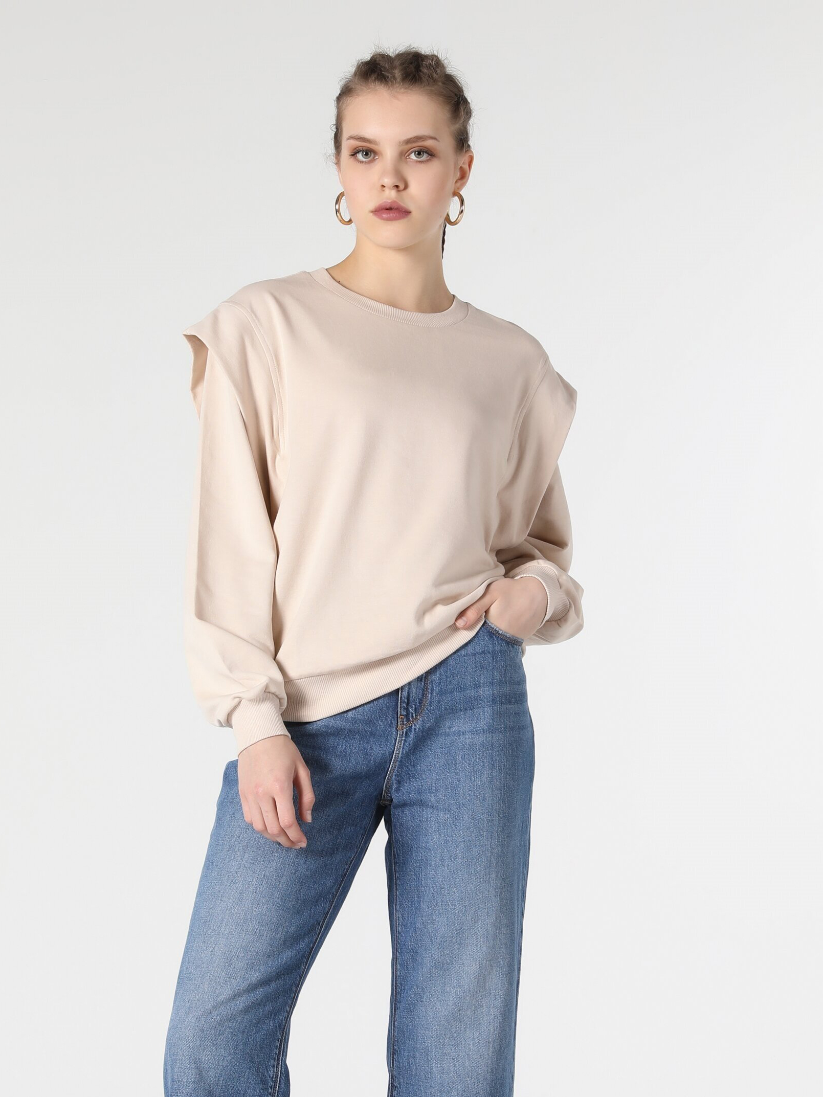 

Свитшот Colin's CL1055056  Beige, Свитшот Colin's CL1055056 M Beige