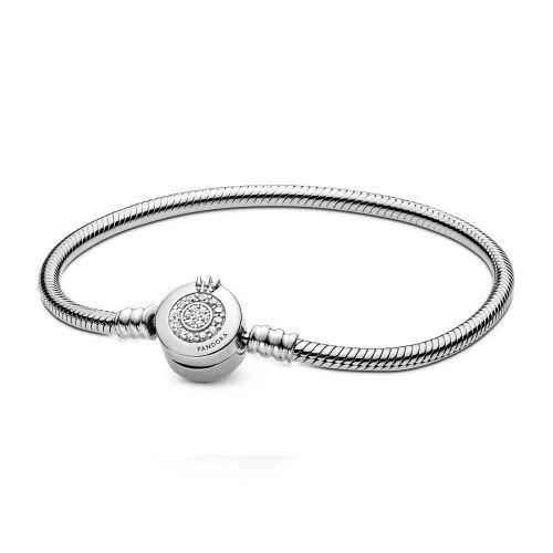 

Cеребряный браслет Пандора Сияющая корона О 599046C01