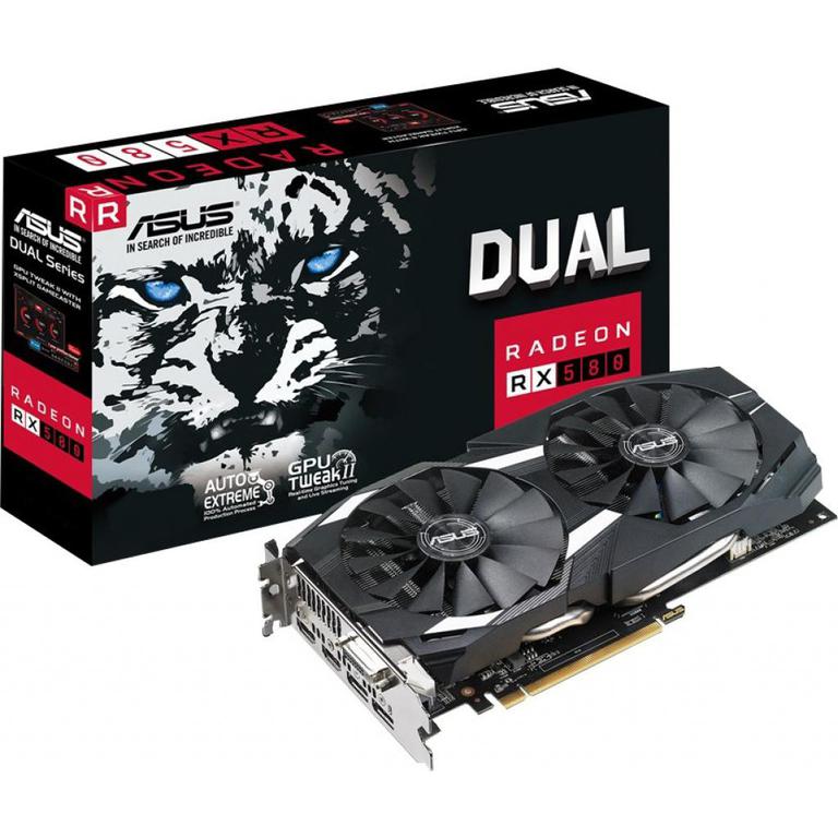 

Видеокарта ASUS Radeon RX 580 8192Mb DUAL OC (DUAL-RX580-O8G)