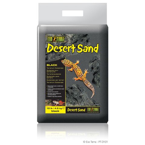 

Субстрат для террариума Desert Sand (пустынный песок) 4,5кг, черный HAGEN