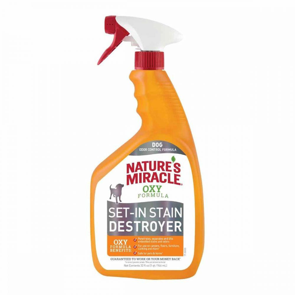 

Устранитель пятен и запахов д/собак ORANGE OXY NEW спрей, 8in1, 946ml