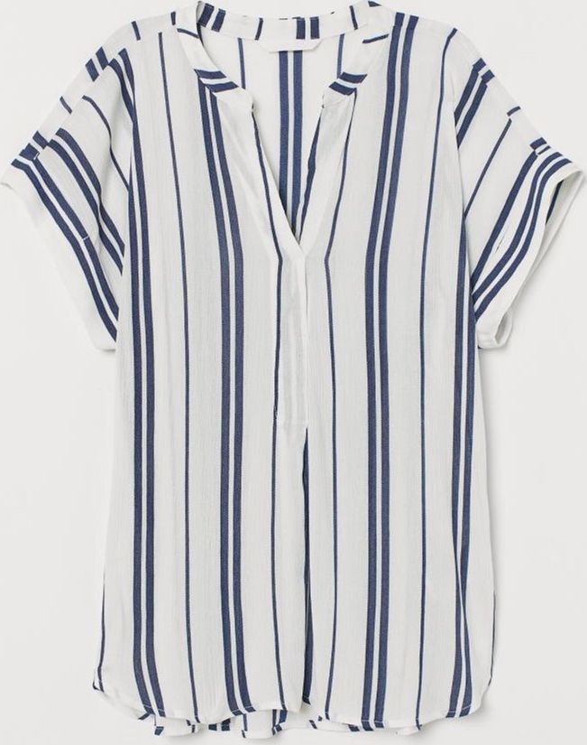 

Блузка H&M 0707743  Белая, Блузка H&M 0707743 34 Белая