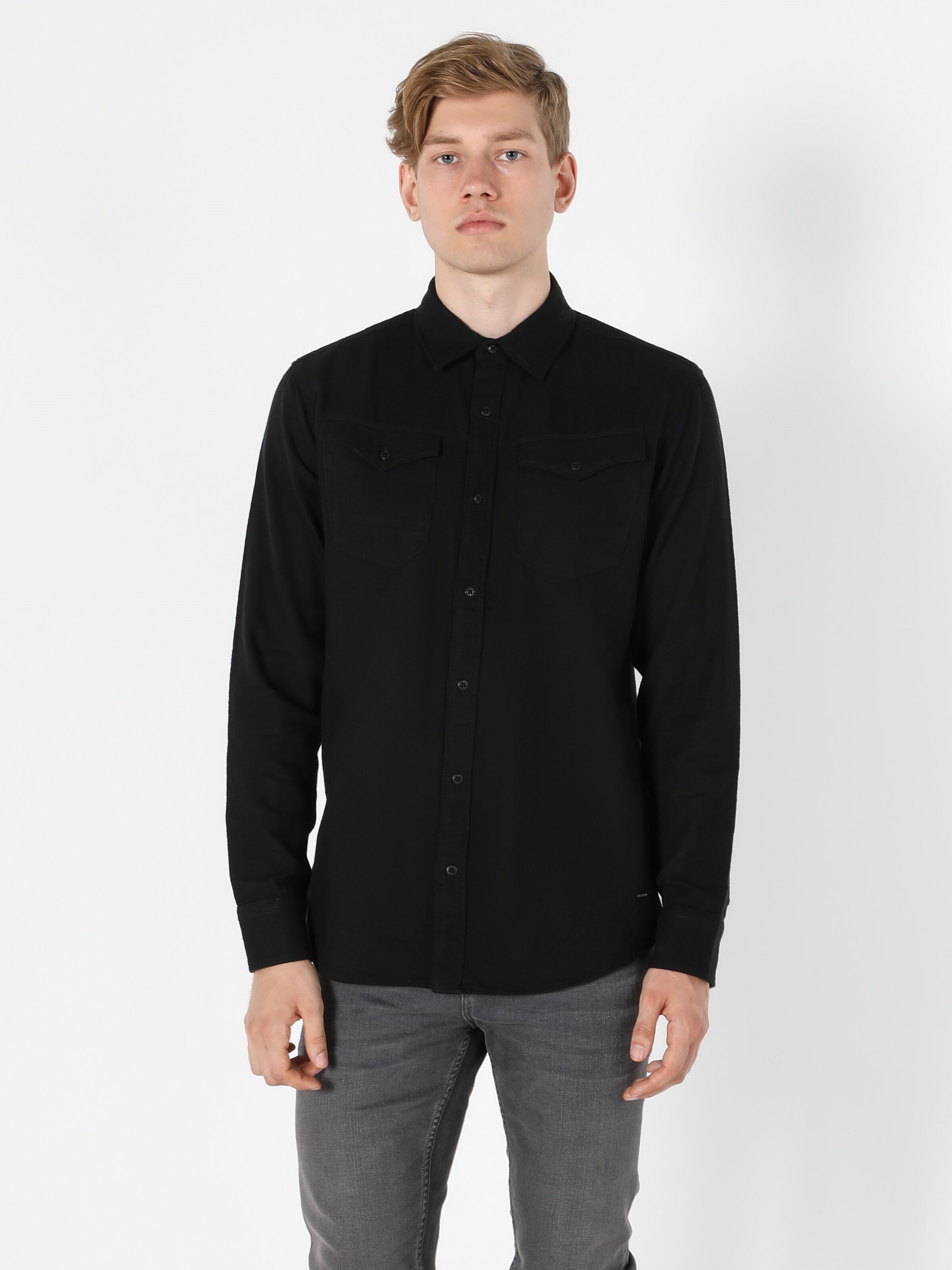 

Рубашка Colin' CL1050210  Black, Рубашка Colin's CL1050210 S Black