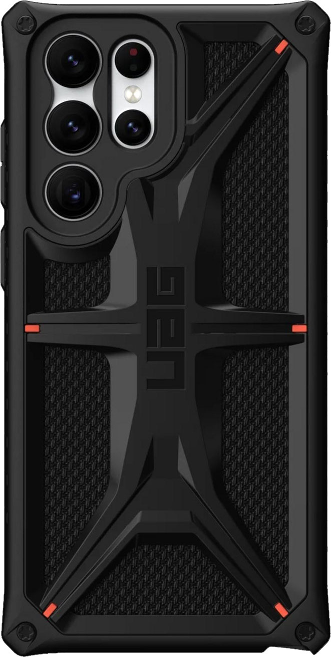 

Панель UAG Monarch для Samsung Galaxy S22 Ultra Kevlar Black