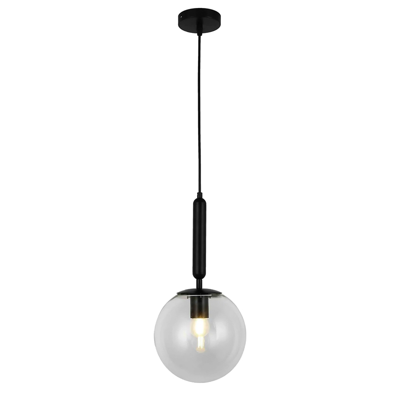 

Люстра подвесная Light House LS-17184-1 BK+CL черный