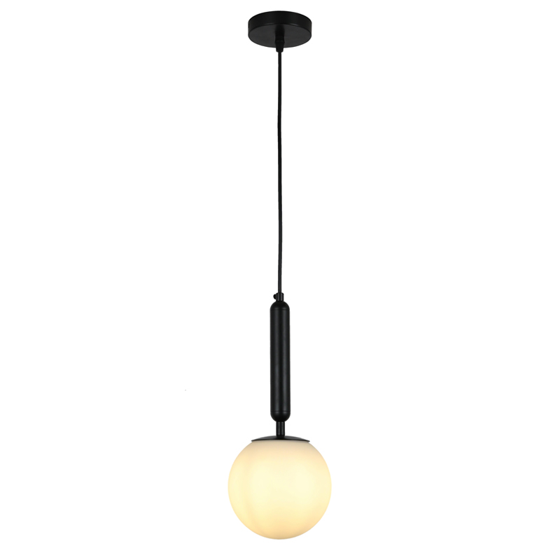 

Люстра подвесная Light House LS-17183-1 BK+WH черный + белый