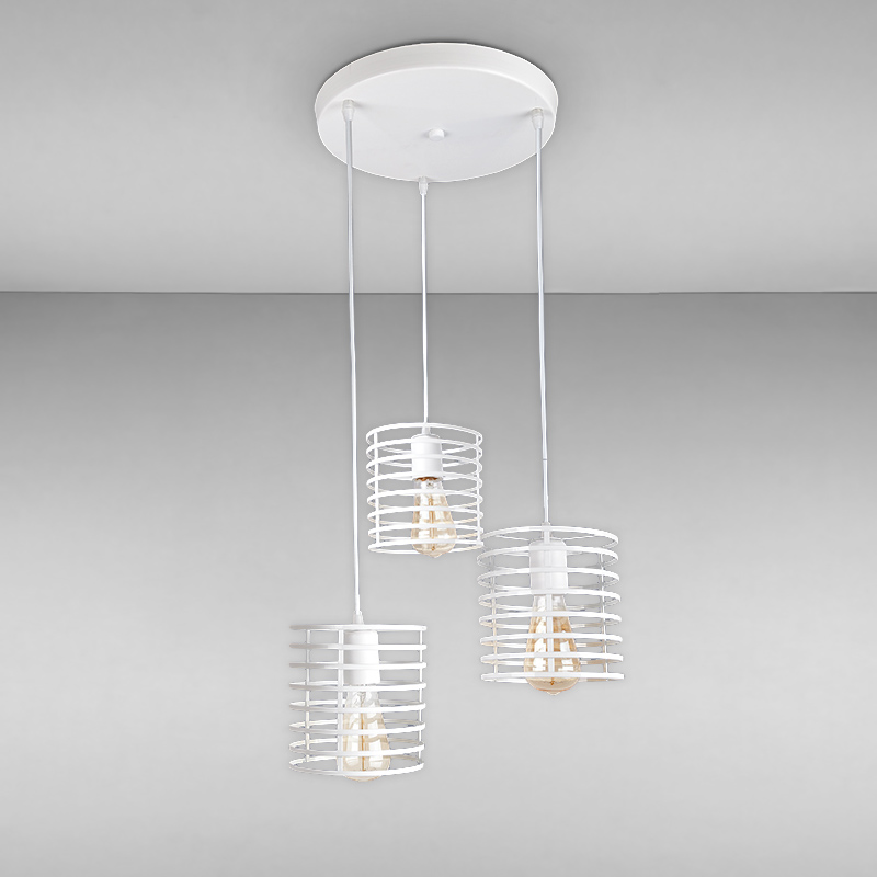 

Люстра подвесная Light House LS-17186F-3 WH (300) белая