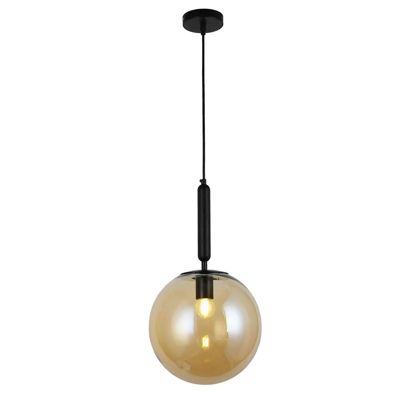 

Люстра подвесная Light House LS-17185-1 BK+BR черная
