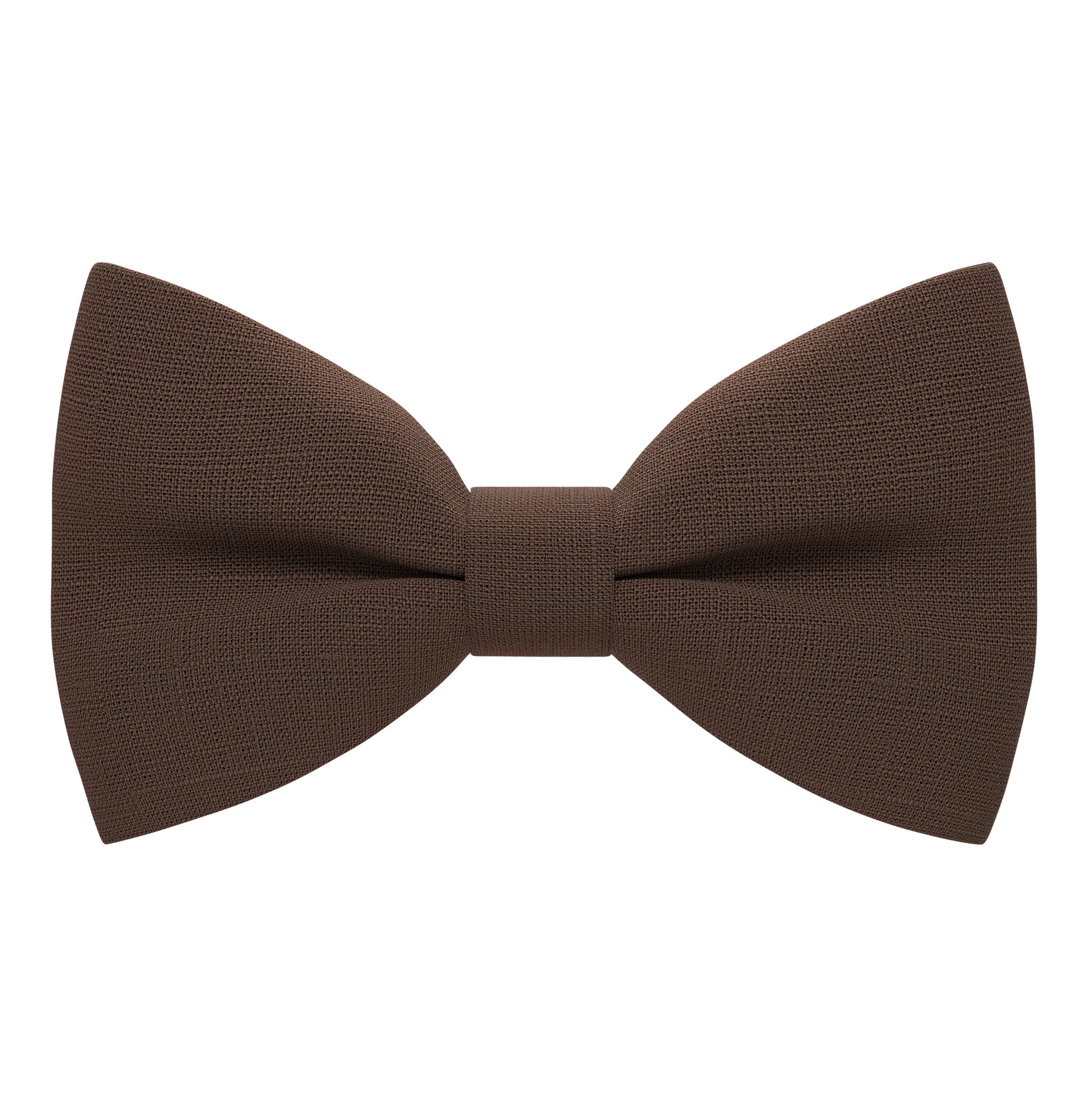 

Бабочка Bow Tie House большая льняная Pecan Brown 10181L