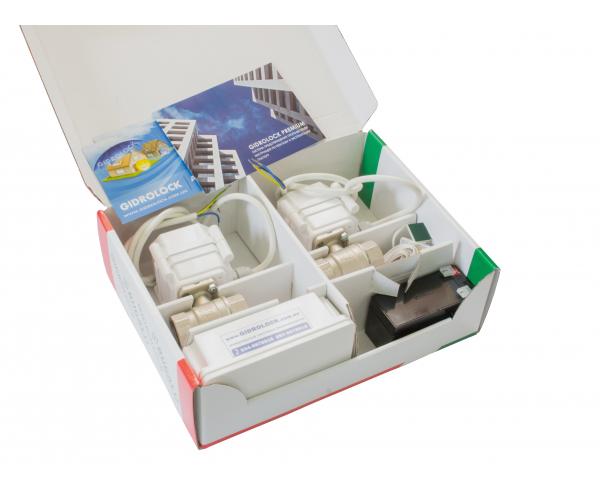 

Система защиты от протечек воды GIDROLOCK ULTIMATE "Квартира 1/2" Bonomi"