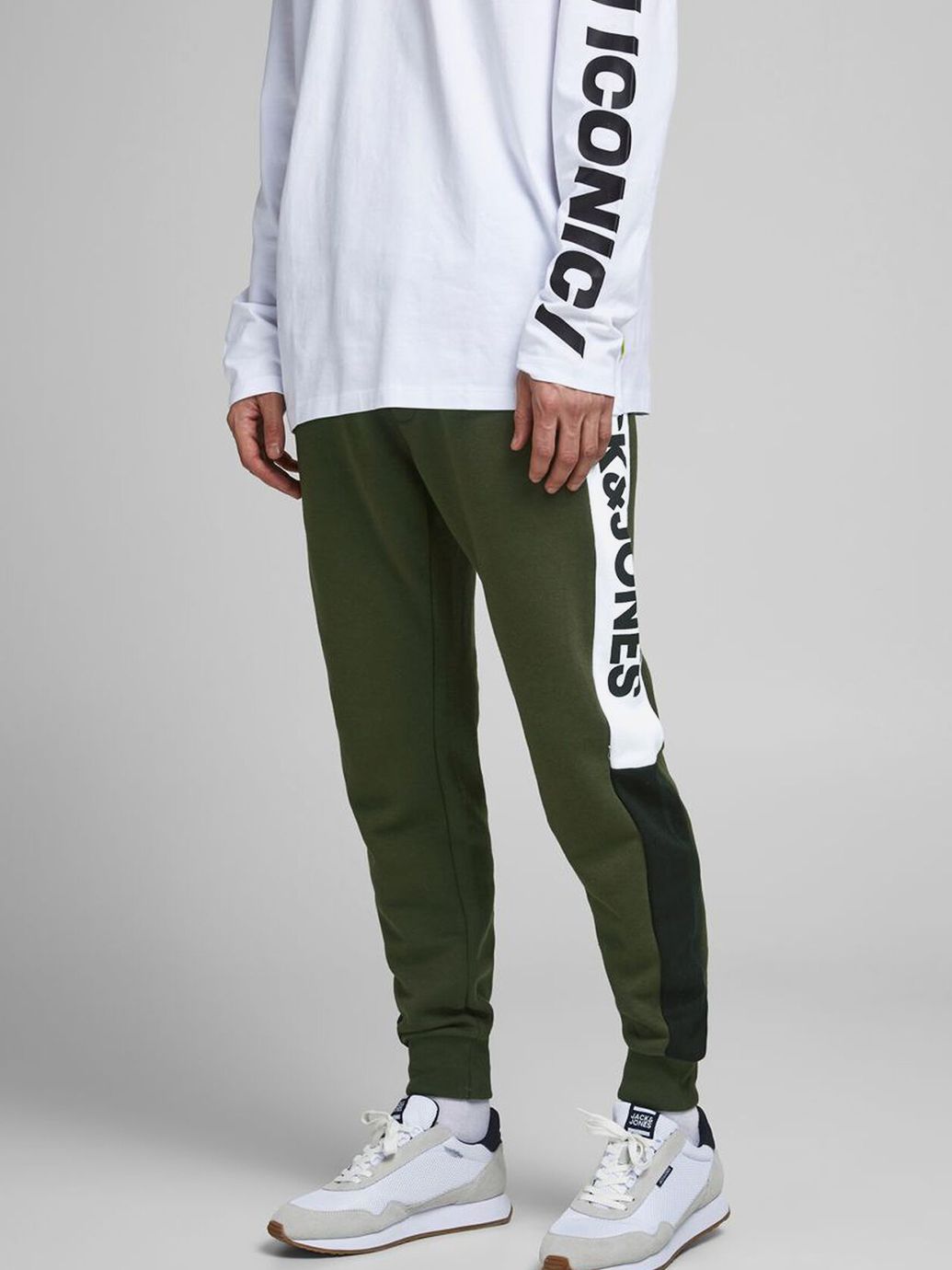 

Спортивные штаны Jack & Jones 121973124b49 140 см Хаки