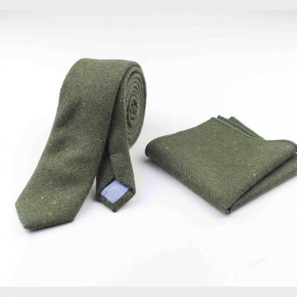 

Набір краватка плюс хустинка хаки NGP-5603