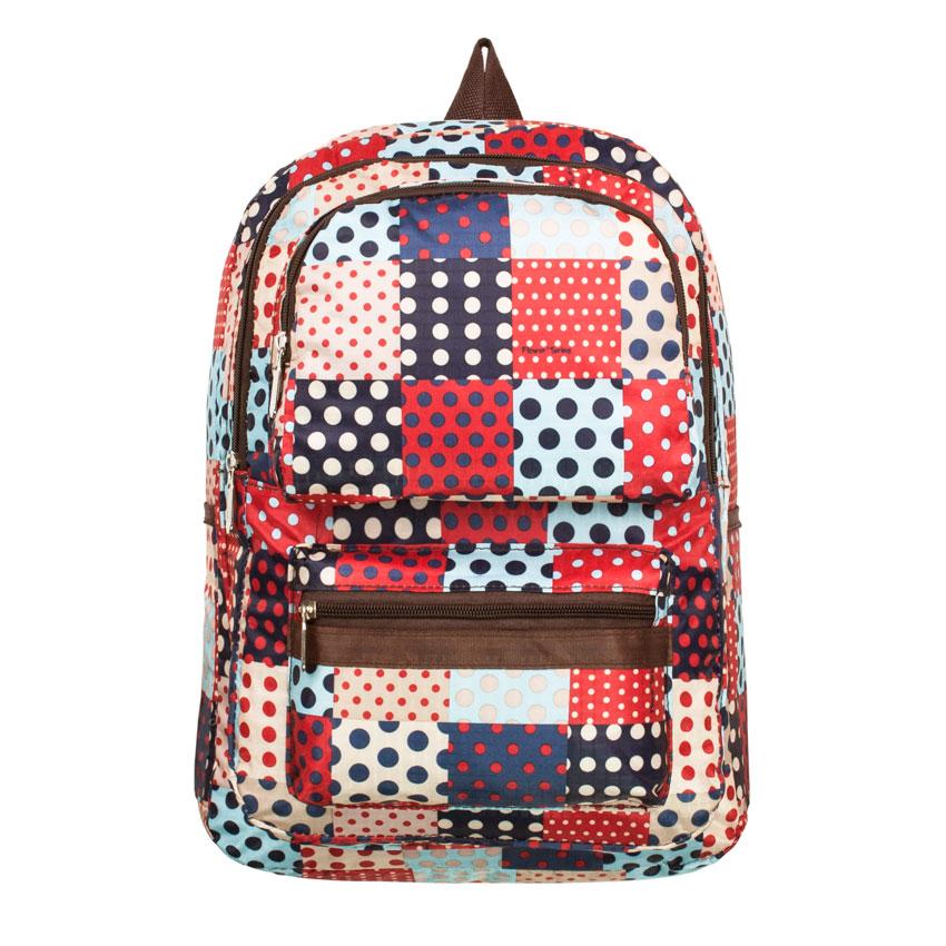 

Рюкзак городской Can Vas Горошек Polka-dot 34х23х12 см Разноцветный