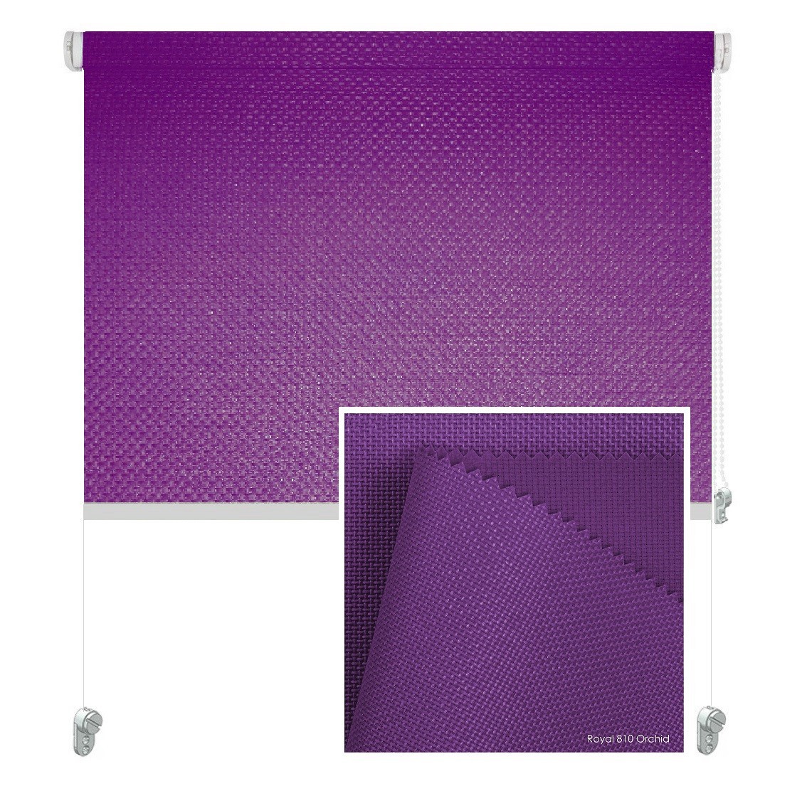

Тканевая роллета ROLGROUP Mini Set Royal 100x160 фиолетовый