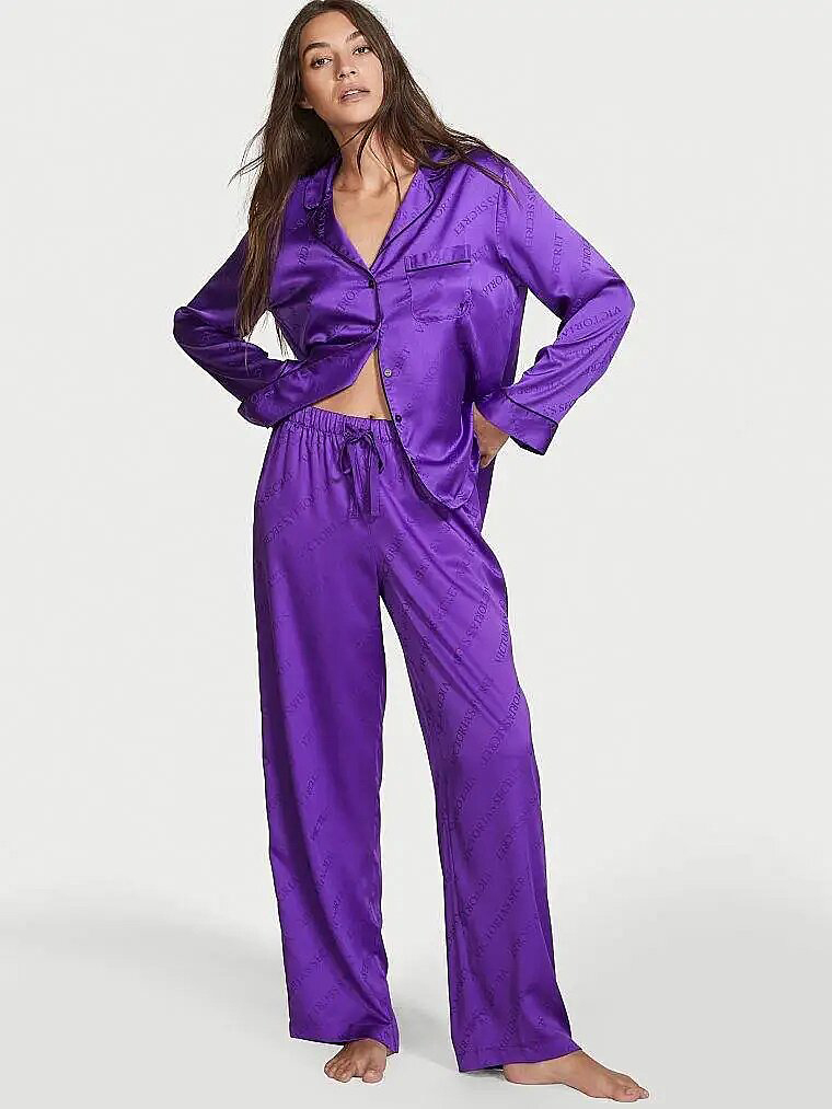 

Пижама Victoria' Secret 41455574  Фиолетовая, Пижама Victoria's Secret 41455574 S Фиолетовая