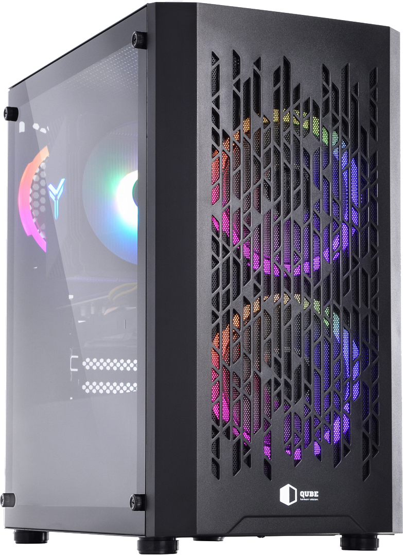 

Компьютер QUBE Игровой QB R i5 10400F RTX 3060 12GB 1621