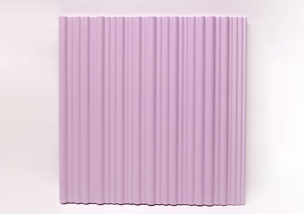 

Гипсовые 3D панели "Тобус Premium" Violet 500*500*25 мм