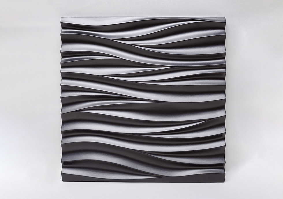 

Гипсовые 3D панели "Аламак Premium" Darkgray 500*500*25 мм