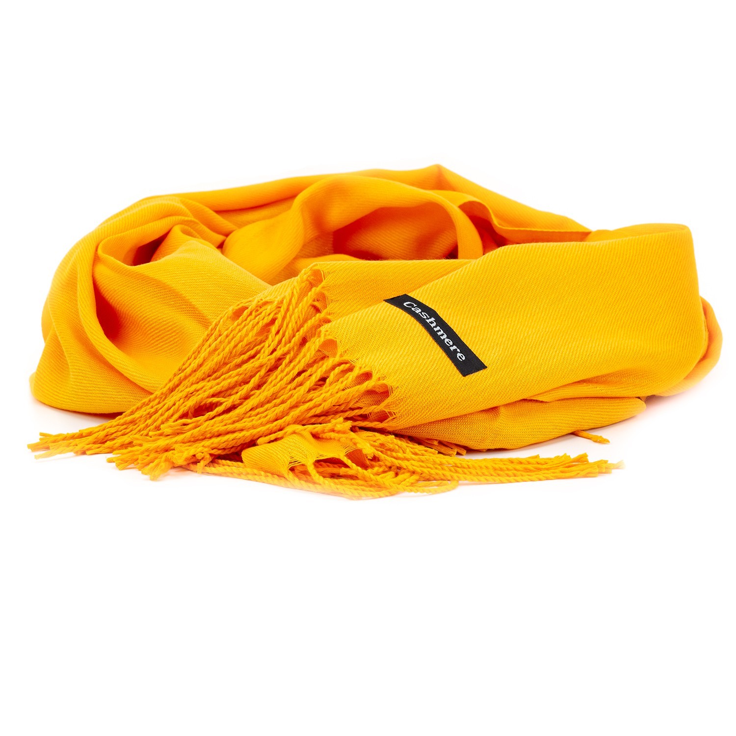 

Женский шарф Cashmere S90014, желто-оранжевый