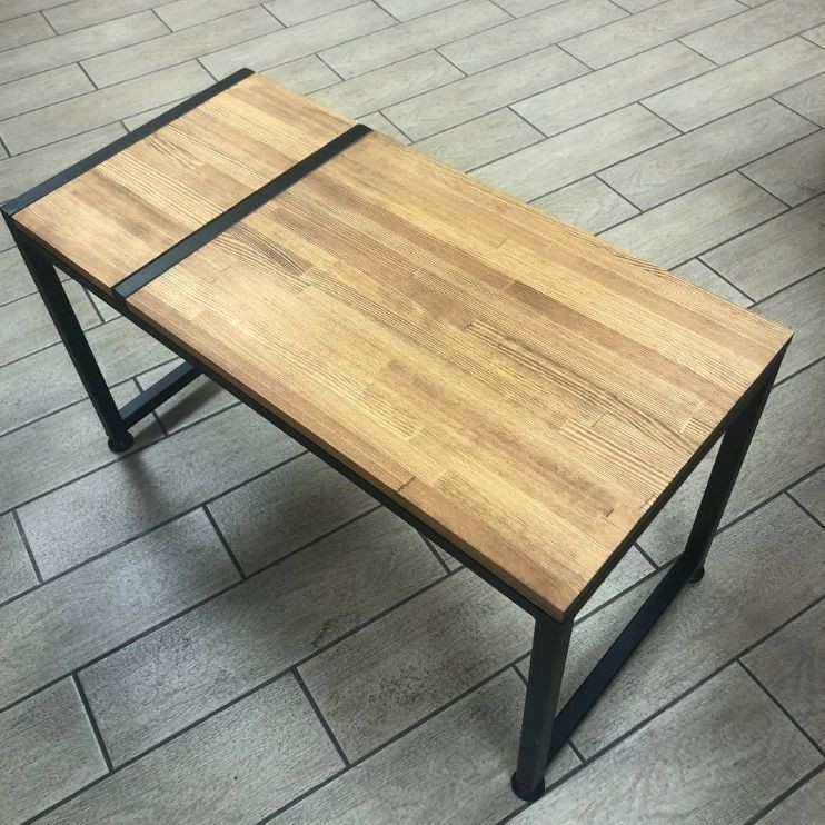 

Столик для кофе в стиле лофт W&M LOFT ЛЕОН 800х400х450 GKE-B-20