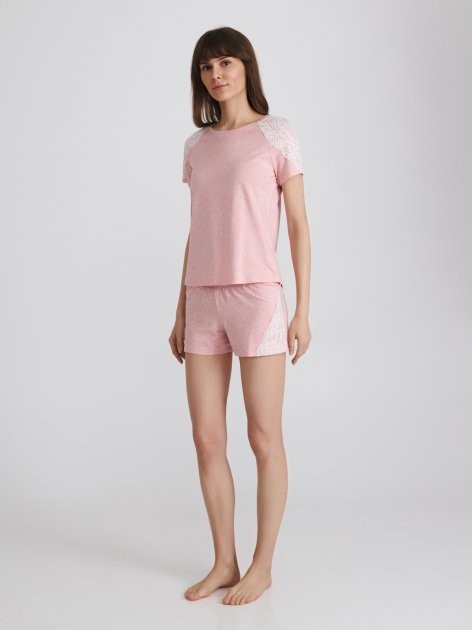 

Пижама женская Ellen,  розовая, Пижама женская Ellen, XL розовая