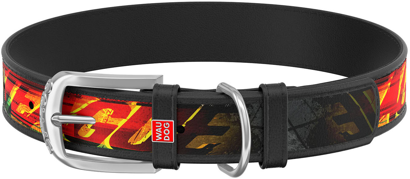 

Ошейник для собак кожаный Collar WAUDOG Design с QR паспортом, рисунок "Лига Справедливости", XL, Ш 35 мм, Дл 44-58 см (0035-1010-01)