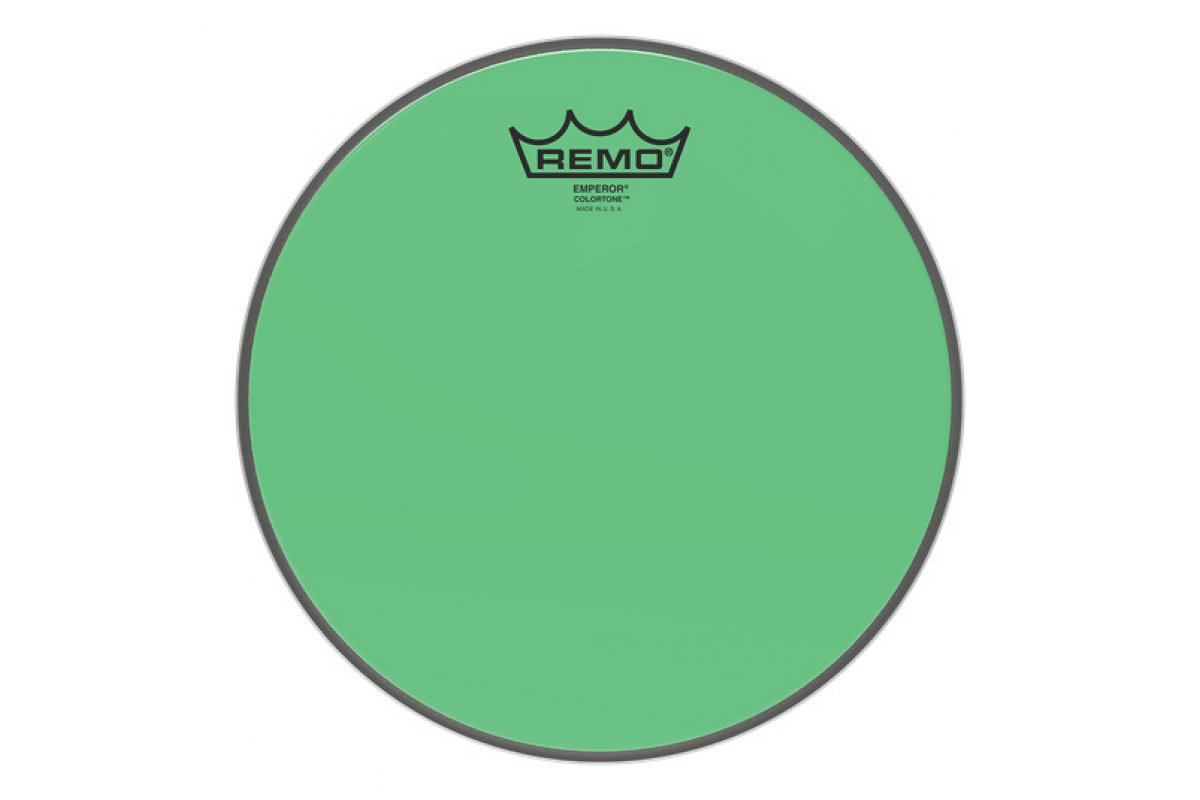 

Пластик для барабана Remo EMPEROR 10" COLORTONE GREEN