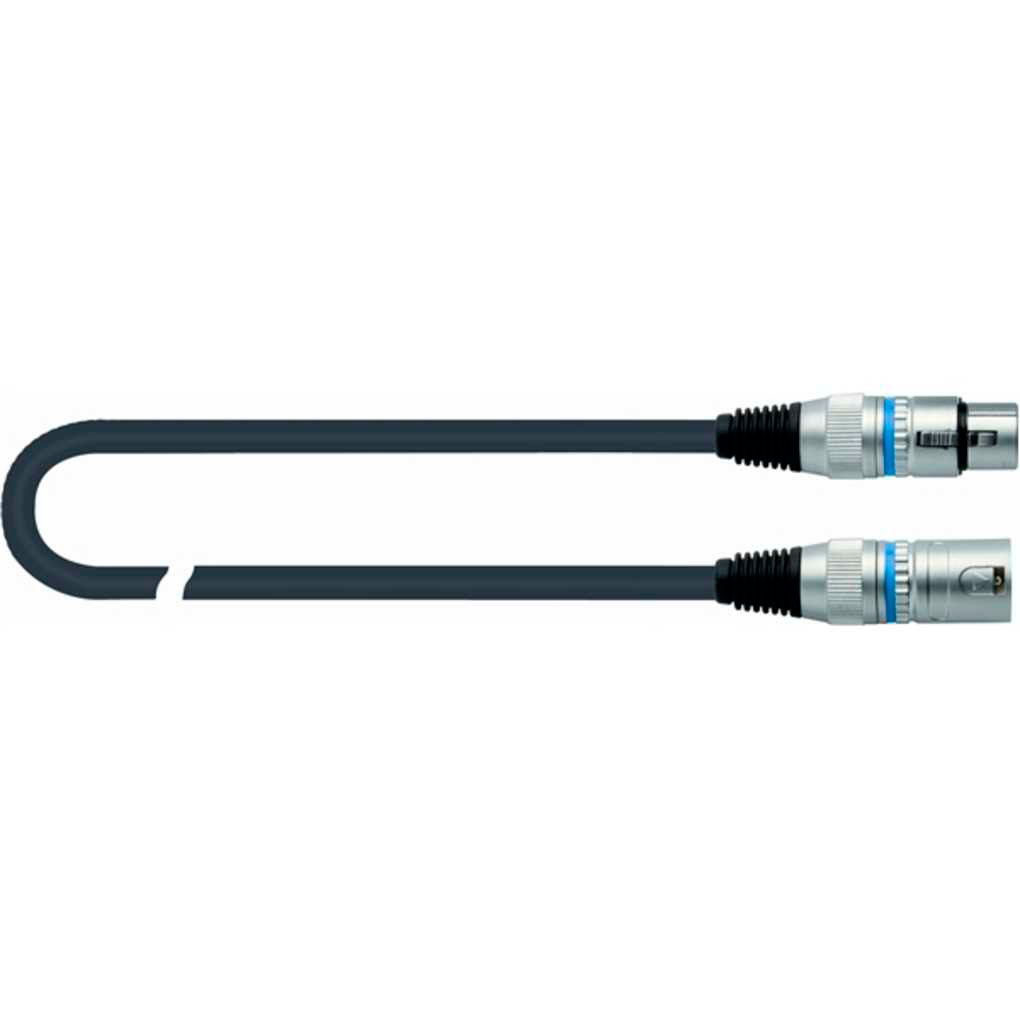 

Кабель микрофонный профессиональный Quik Lok CM180-2BK