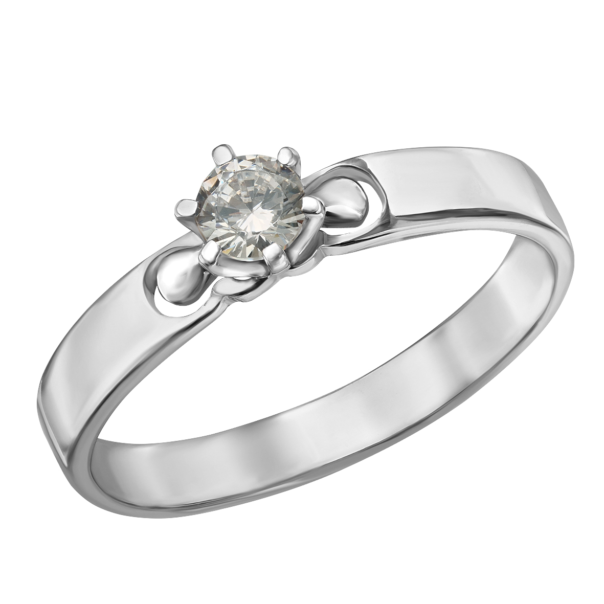 

Серебряное кольцо с фианитом Tango Jewellery Company 330193С размер 17.5