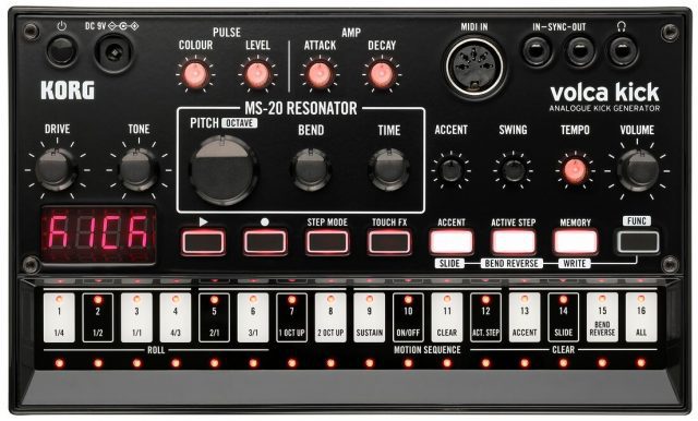 

Синтезатор Korg VOLCA-KICK