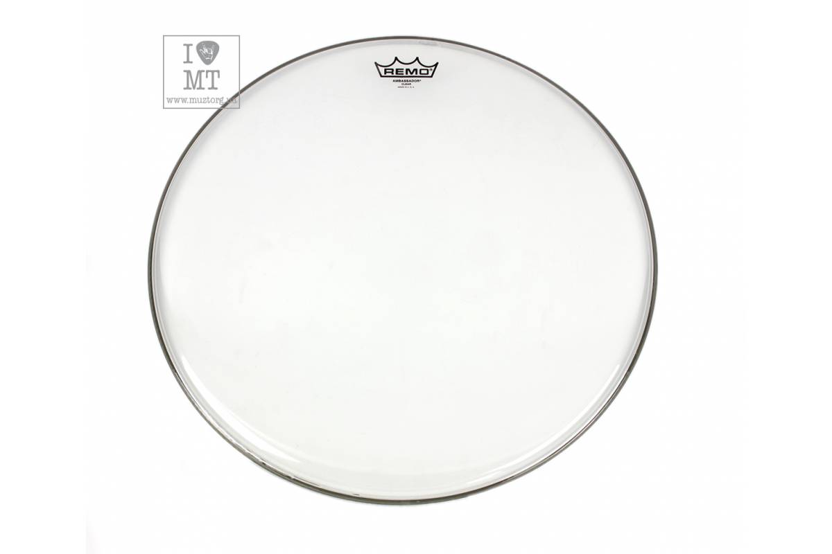 

Пластик для барабана Remo AMBASSADOR 18" CLEAR