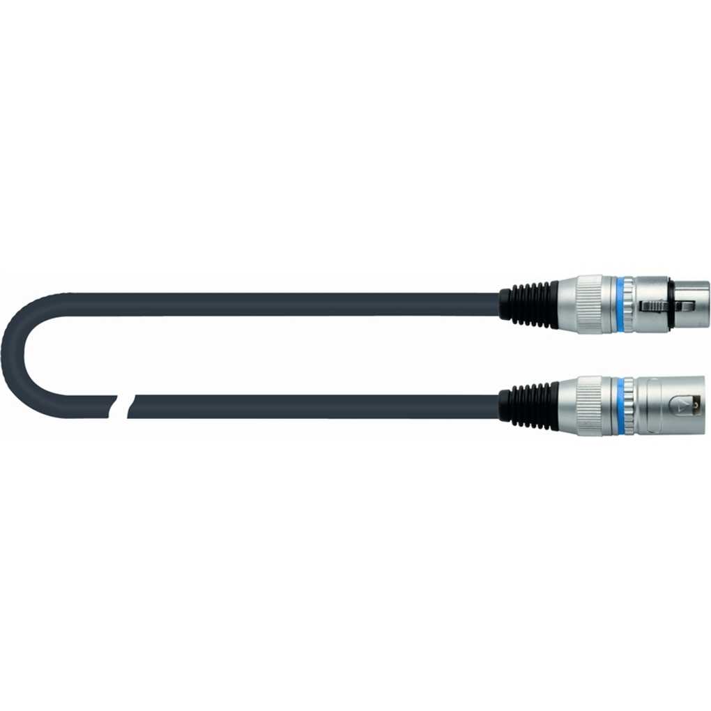 

Кабель микрофонный профессиональный Quik Lok CM180-6BK
