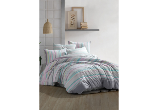 

Комплект постельного белья Majoli Decora v1 200x220 Разноцветный